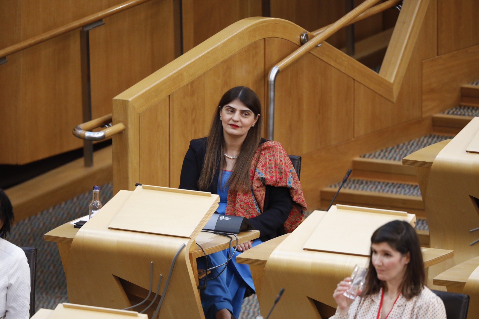 Pam Gosal MSP pictured during the International Women's Day Conference held in the Debating Chamber of the Scottish Parliament. 05 March 2022.