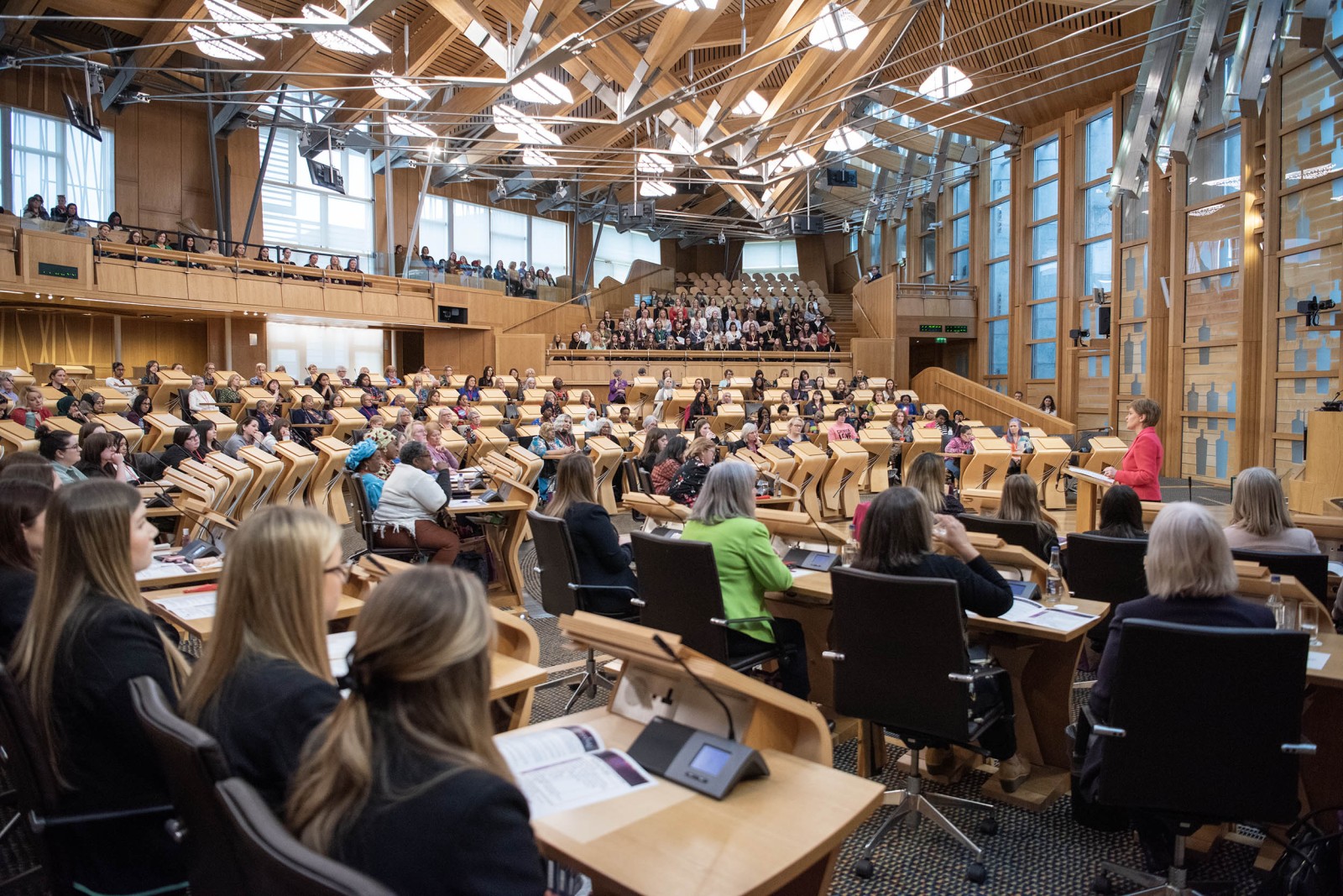 The 20th Scottish Women’s Convention, International Women's Day Conference held in the Scottish Parliament, Edinburgh.04/03/23(Photos by Kirsty Anderson)
