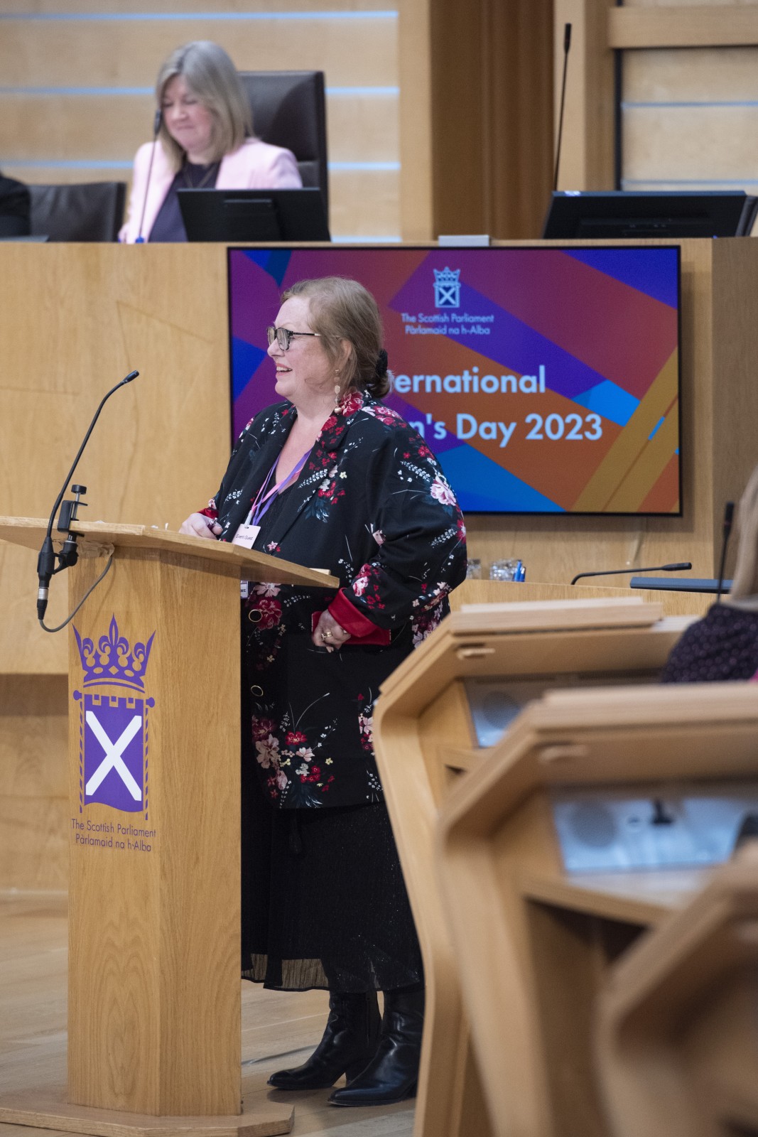 The 20th Scottish Women’s Convention, International Women's Day Conference held in the Scottish Parliament, Edinburgh.04/03/23(Photos by Kirsty Anderson)