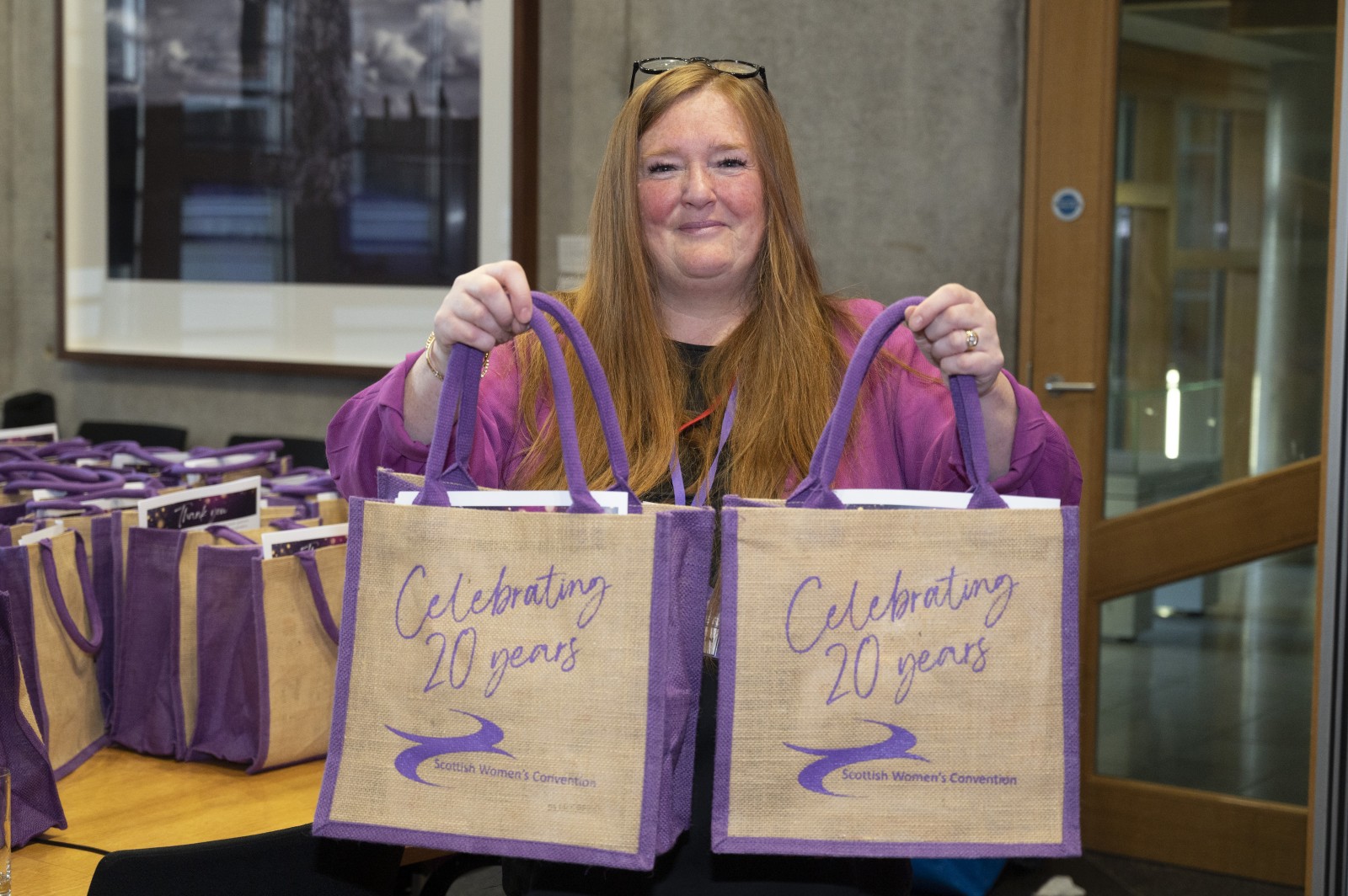 The 20th Scottish Women’s Convention, International Women's Day Conference held in the, Scottish Parliament, Edinburgh.04/03/23(Photos by Kirsty Anderson)