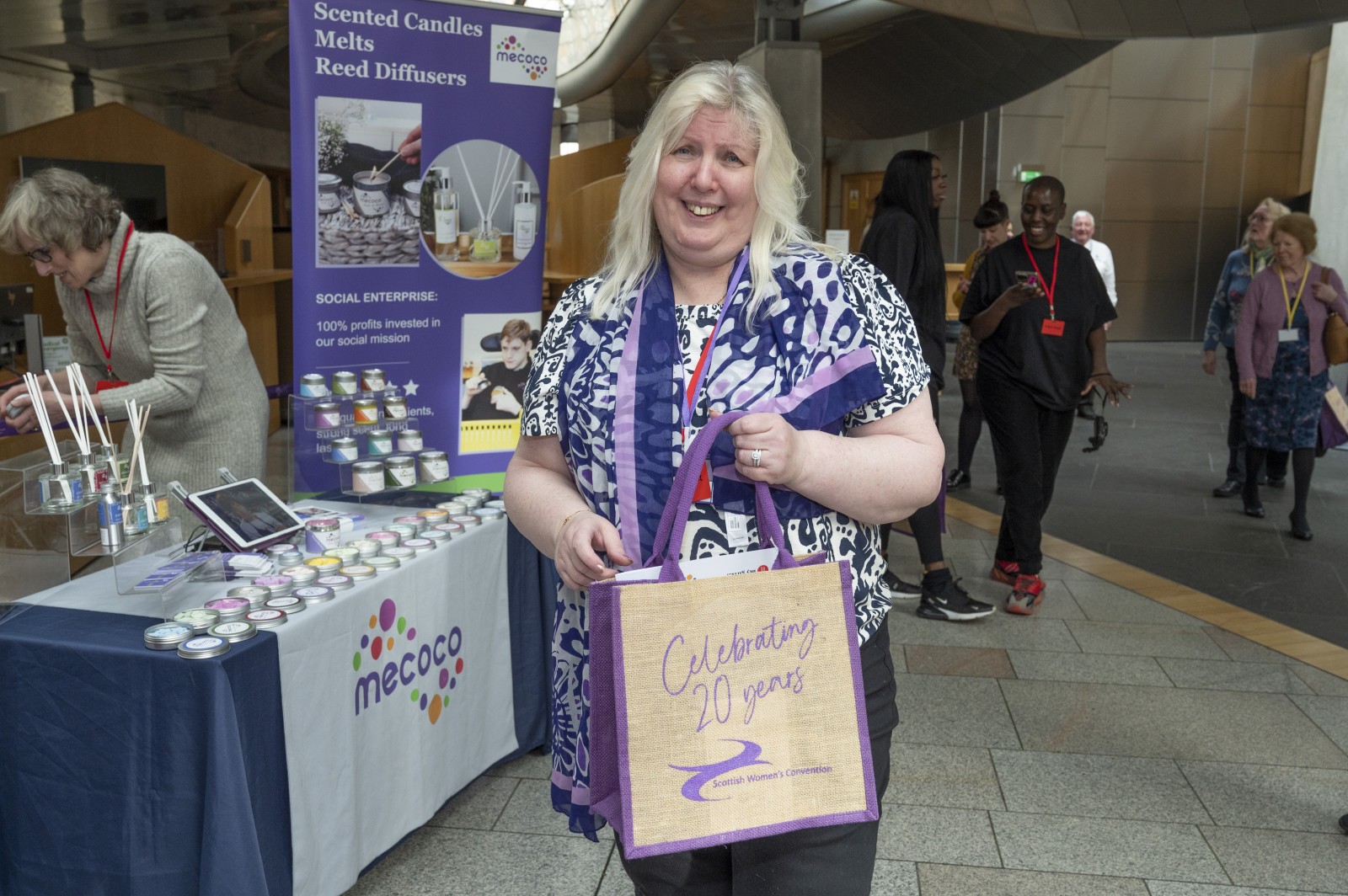 The 20th Scottish Women’s Convention, International Women's Day Conference held in the, Scottish Parliament, Edinburgh.04/03/23(Photos by Kirsty Anderson)