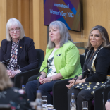 The 20th Scottish Women’s Convention, International Women's Day Conference held in the Scottish Parliament, Edinburgh.04/03/23(Photos by Kirsty Anderson)