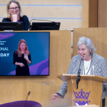 Scottish Women’s Convention International Women’s Day 2025 in the Scottish Parliament Edinburgh.08/03/25 Photographer Kirsty Anderson
