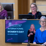 Scottish Women’s Convention InternationalWomen’s Day 2025 in the Scottish Parliament Edinburgh.08/03/25 Photographer Kirsty Anderson